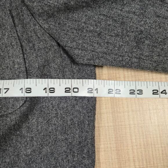 Harrington Square Vintage Women's Wool Blazer Size 12 Gray Preppy Career Classic - Picture 6 of 9